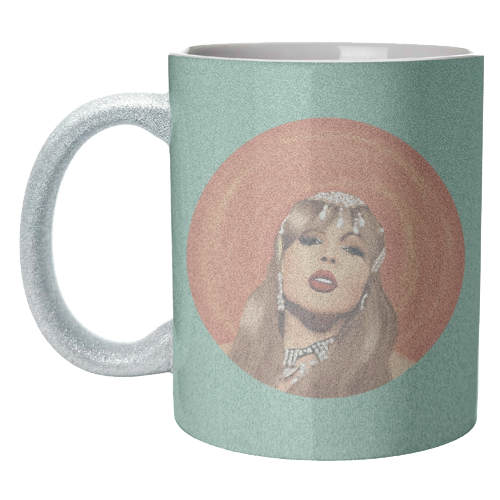 Showgirl Taylor - unique mug by Giddy Kipper