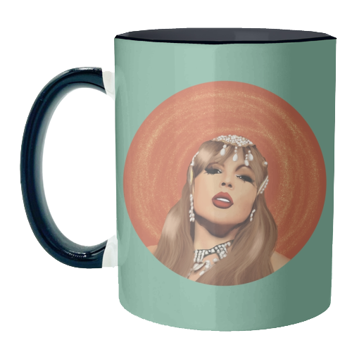 Showgirl Taylor - unique mug by Giddy Kipper