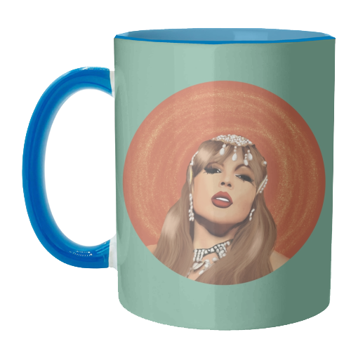Showgirl Taylor - unique mug by Giddy Kipper