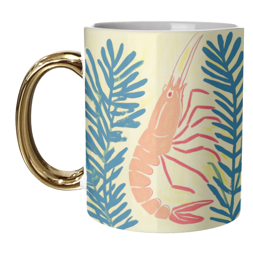 Shrimp - unique mug by DejaReve