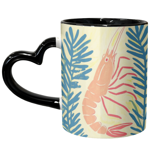 Shrimp - unique mug by DejaReve