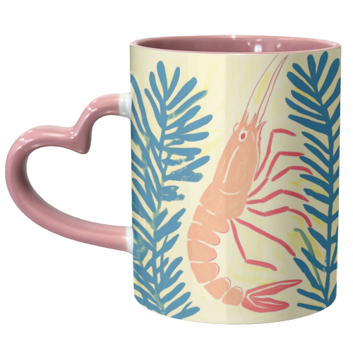Shrimp - unique mug by DejaReve