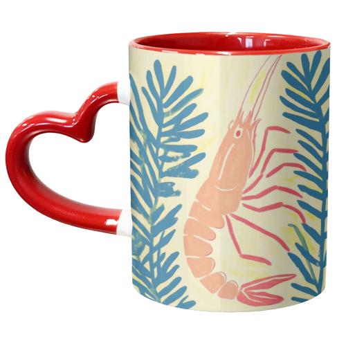 Shrimp - unique mug by DejaReve