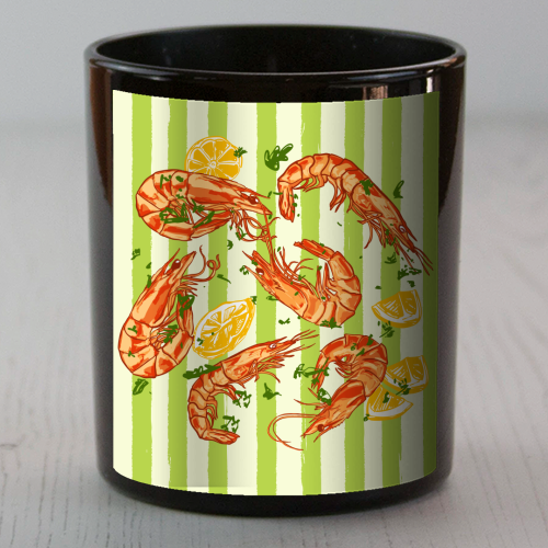 Shrimp with Lemons and Herbs - scented candle by EZbie