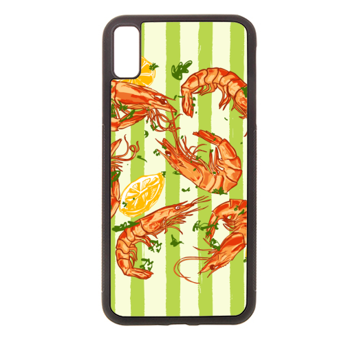 Shrimp with Lemons and Herbs - stylish phone case by EZbie