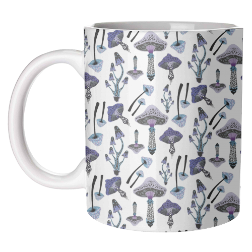 Shrooms - unique mug by grace williams