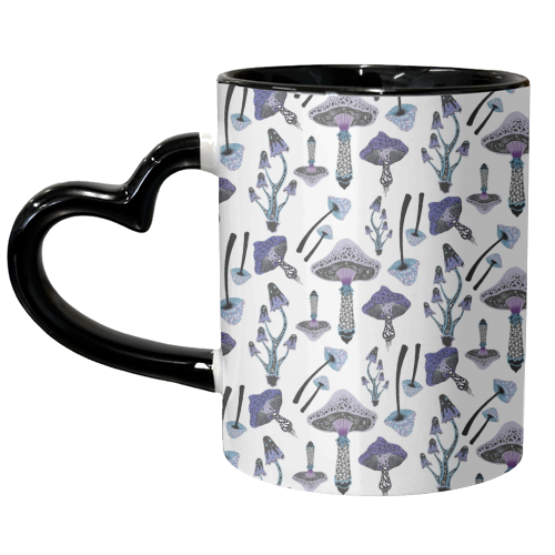 Shrooms - unique mug by grace williams