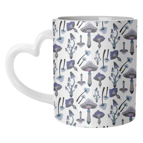 Shrooms - unique mug by grace williams