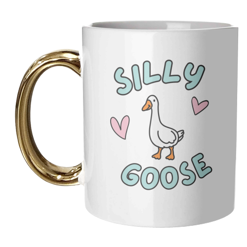 Silly Goose - unique mug by Lilly Rose