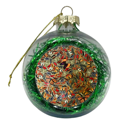 Silver Jungle - xmas bauble by J roldan