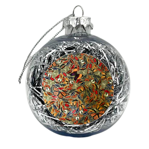Silver Jungle - xmas bauble by J roldan