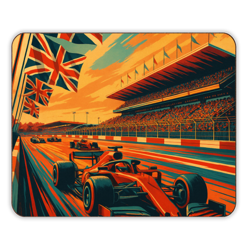 Silverstone Track - designer placemat by Lilly Rose