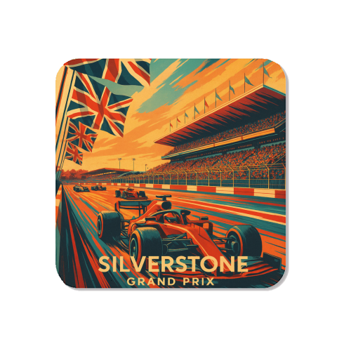 Silverstone Track - Magnet by Lilly Rose
