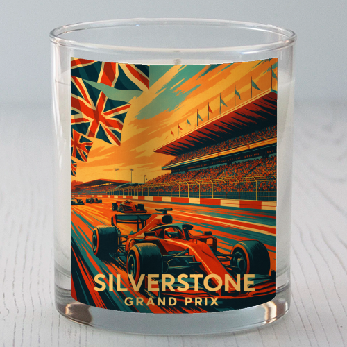 Silverstone Track - scented candle by Lilly Rose