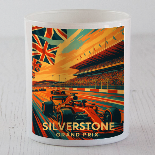 Silverstone Track - scented candle by Lilly Rose