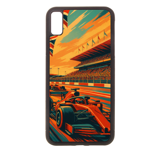 Silverstone Track - stylish phone case by Lilly Rose