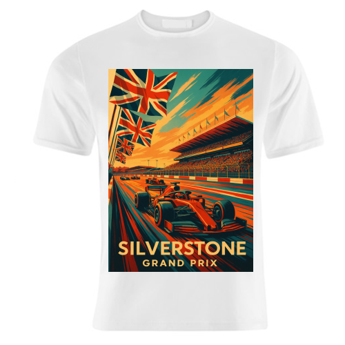 Silverstone Track - unique t shirt by Lilly Rose