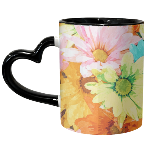 Simone - unique mug by Uma Prabhakar Gokhale