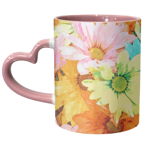Simone - unique mug by Uma Prabhakar Gokhale