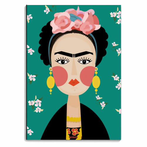 SIMPLY FRIDA - personalised A4, A5, A6 notebook by Nichola Cowdery