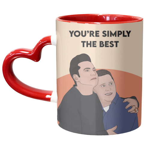 Simply the Best - unique mug by Pink and Pip