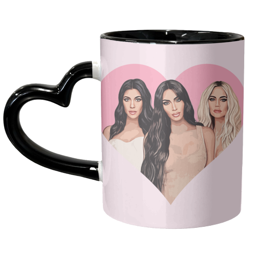 Sisters - unique mug by DOLLY WOLFE