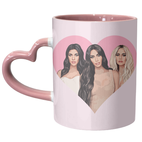 Sisters - unique mug by DOLLY WOLFE