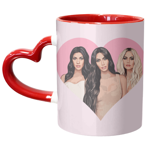Sisters - unique mug by DOLLY WOLFE