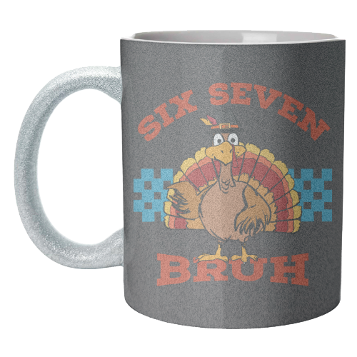 Six Seven Bruh Turkey - unique mug by EZbie