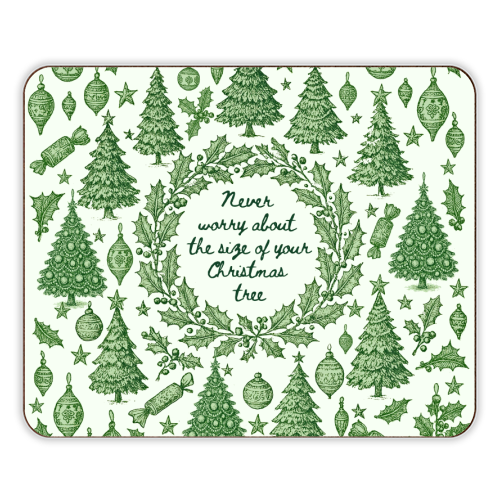Size of your Christmas Tree - designer placemat by Lilly Rose