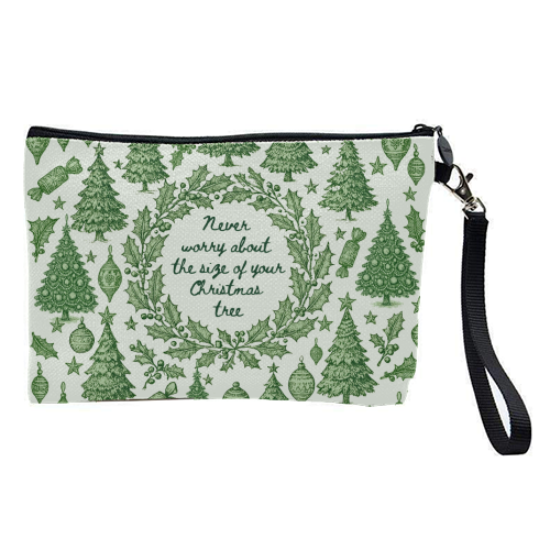 Size of your Christmas Tree - pretty makeup bag by Lilly Rose