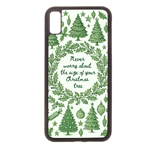 Size of your Christmas Tree - stylish phone case by Lilly Rose