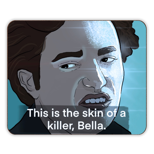 Skin of a killer - designer placemat by The Queer Store