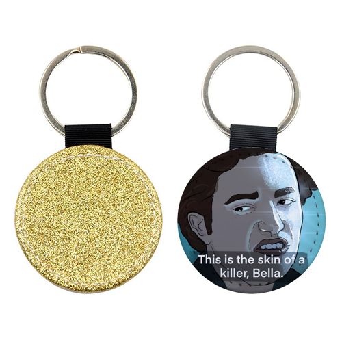 Skin of a killer - keyring by The Queer Store