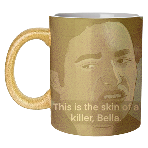 Skin of a killer - unique mug by The Queer Store