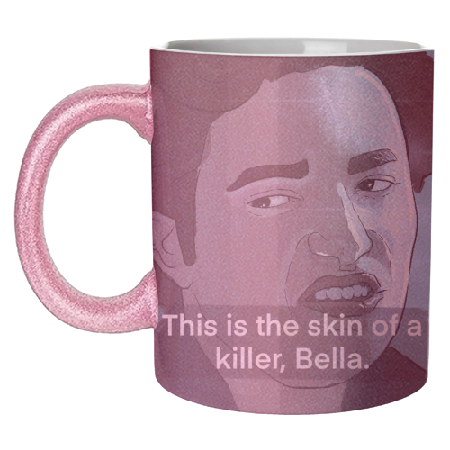 Skin of a killer - unique mug by The Queer Store