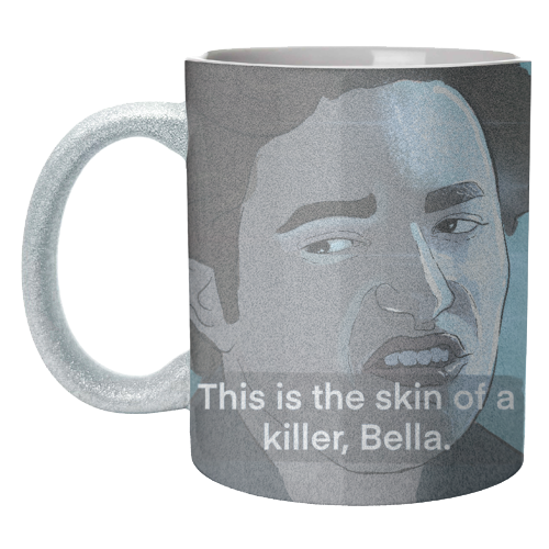 Skin of a killer - unique mug by The Queer Store