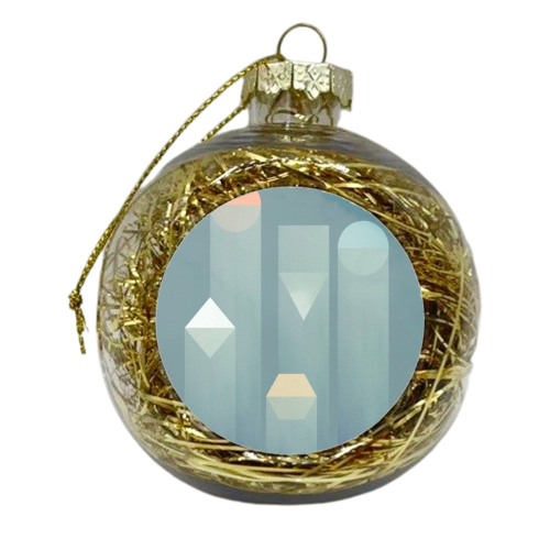 Skyscrapers - xmas bauble by Brita Ingebrigtsen