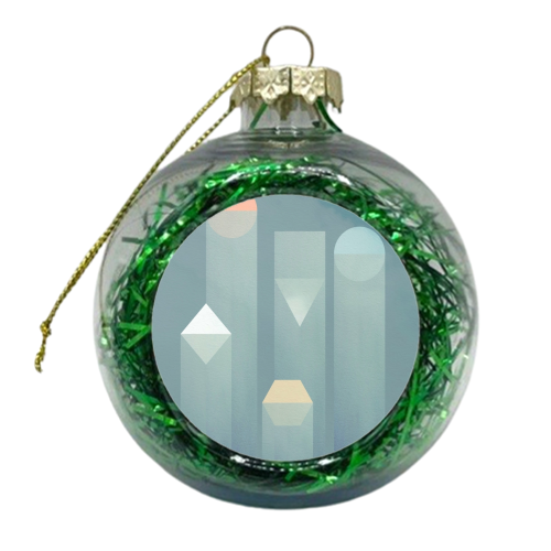 Skyscrapers - xmas bauble by Brita Ingebrigtsen