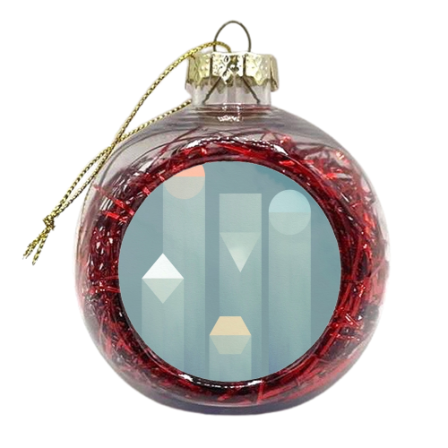 Skyscrapers - xmas bauble by Brita Ingebrigtsen
