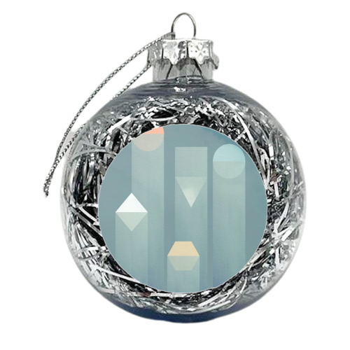 Skyscrapers - xmas bauble by Brita Ingebrigtsen