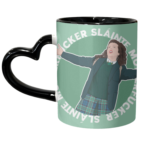 Sláinte Derry Girls - unique mug by Pink and Pip