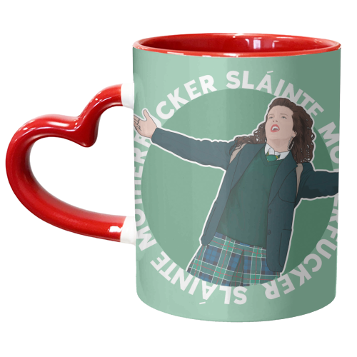 Sláinte Derry Girls - unique mug by Pink and Pip