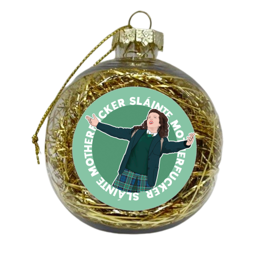 Sláinte Derry Girls - xmas bauble by Pink and Pip