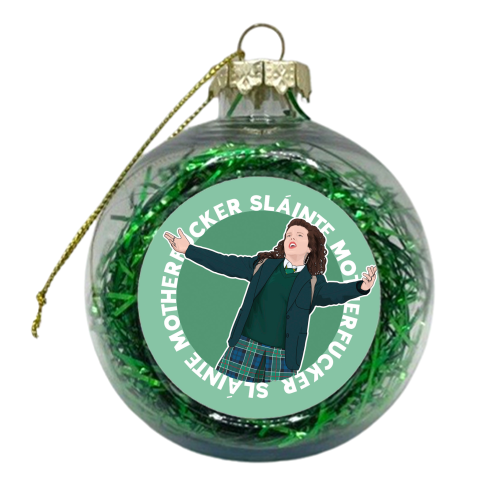 Sláinte Derry Girls - xmas bauble by Pink and Pip