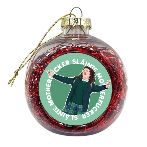 Sláinte Derry Girls - xmas bauble by Pink and Pip