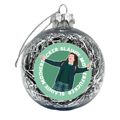 Sláinte Derry Girls - xmas bauble by Pink and Pip