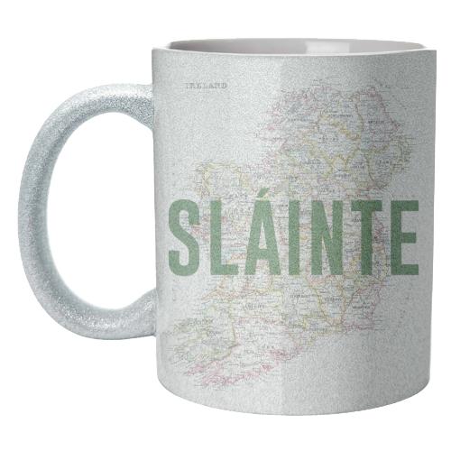 Sláinte - unique mug by The 13 Prints