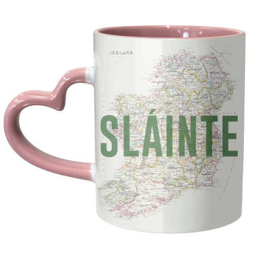 Sláinte - unique mug by The 13 Prints