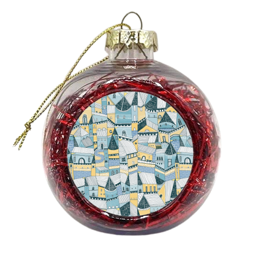 Sleeping Castle - xmas bauble by Eilidh Muldoon